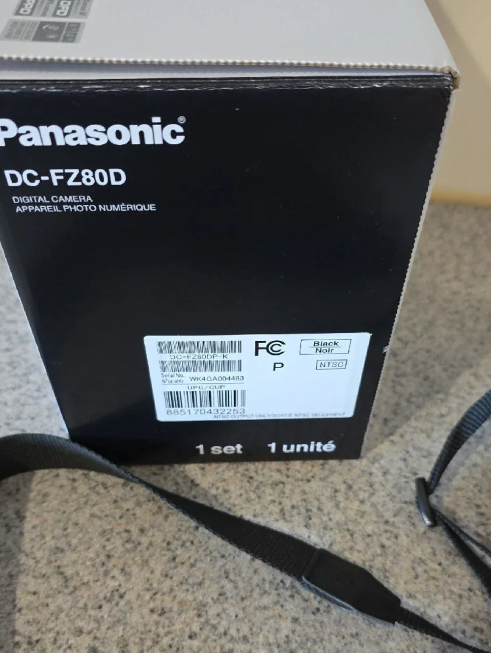 Panasonic LUMIX DC-FZ80 Digital Camera in Black with Accessories